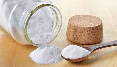 The use of soda to remove pests from the body